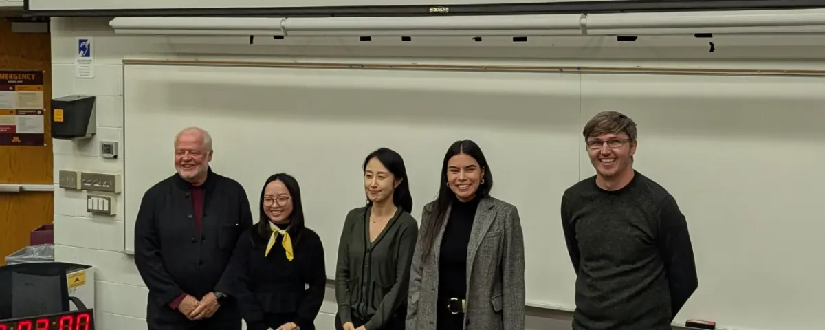 Three minute thesis competition - College of Design, 2nd Place
