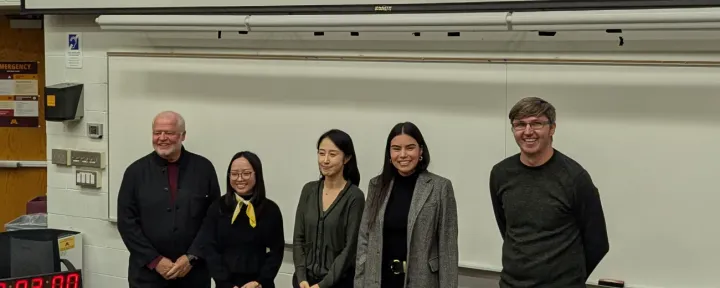 Three minute thesis competition - College of Design, 2nd Place