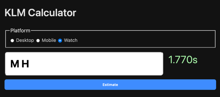 *LM Calculator